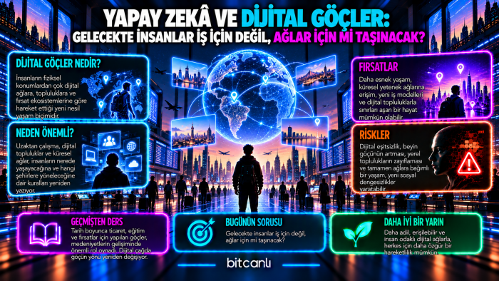 Yapay Zekâ ve Dijital Göçler: Gelecekte İnsanlar İş İçin Değil, Ağlar İçin Mi Taşınacak?